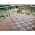 Outdoor furnishing with WPC tile decking